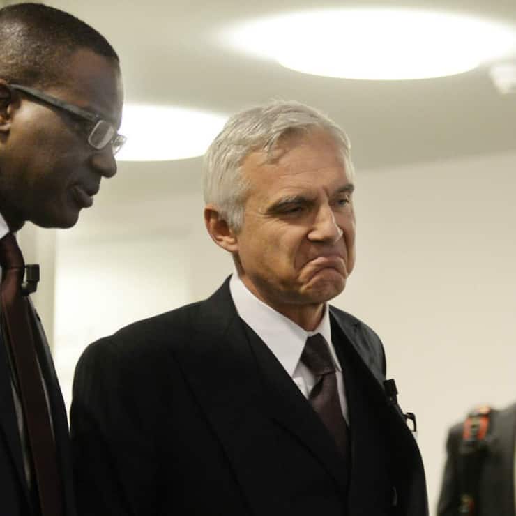 Tidjane Thiam CS Urs Rohner Credit Suisse