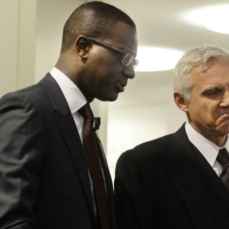 Tidjane Thiam CS Urs Rohner Credit Suisse