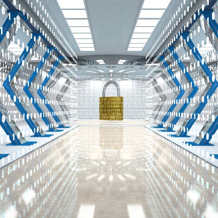 Blockchain-Darstellung