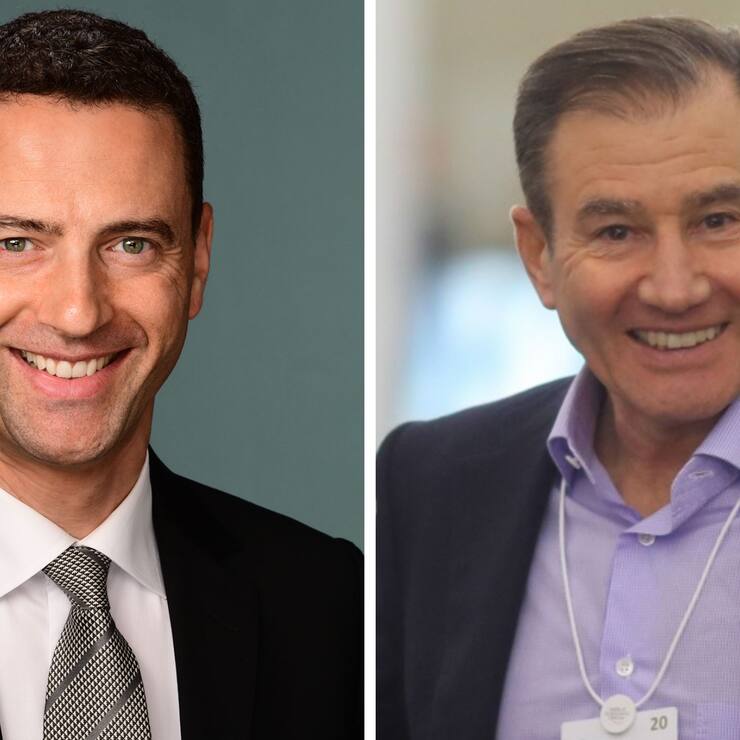 Gary Nagle und Ivan Glasenberg