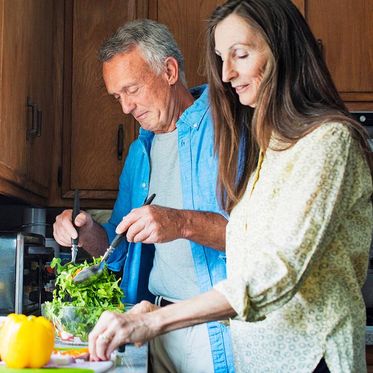 Pensioniertes Konkubinatspaar