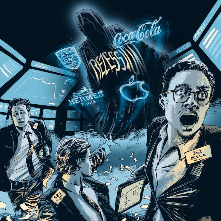 Illustration zur Rezession