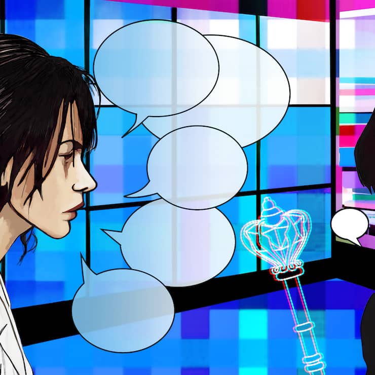 Stärke der Stillen Illu