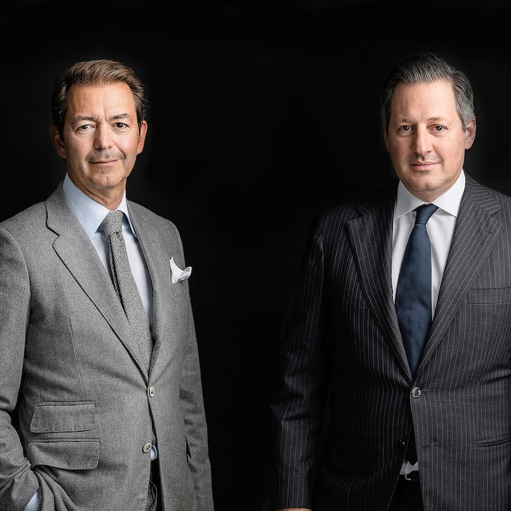 Wealth-Management-Chefs Boris Collardi und Rémy Best bei Pictet