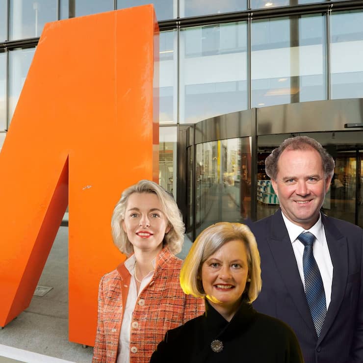 Ursula Nold (l.), Felix Meyer und Doris Aebi