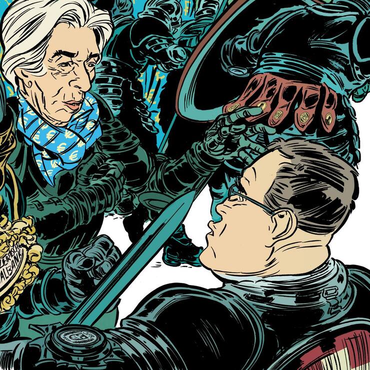 Christine Lagarde Thomas Jordan