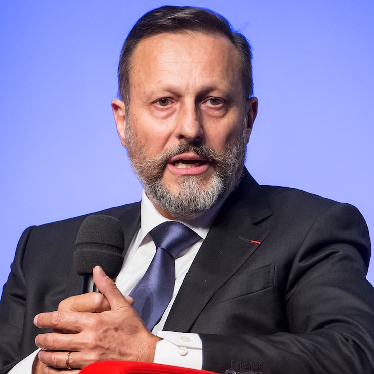Daniel Vasella, ehem. CEO und VR-Praesident Novartis, spricht waehrend dem Europa Forum in Luzern am Montag, 15. Mai 2017.  (KEYSTONE/Alexandra Wey)