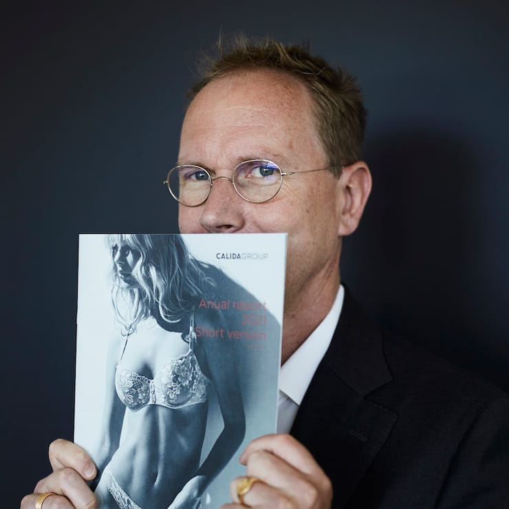 Timo Schmidt Eisenhart, CEO der Calida Gruppe 
