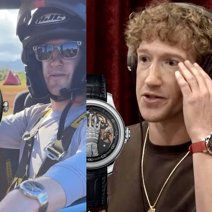Mark Zuckerberg und seine Uhren