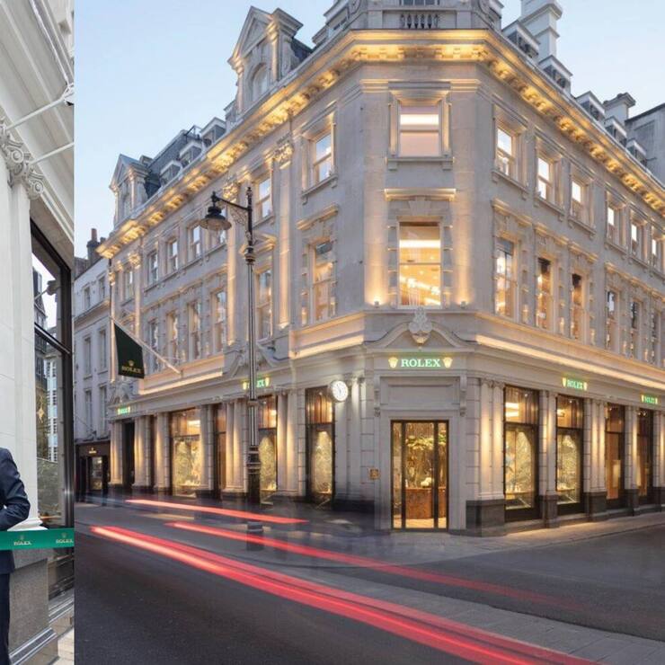 Neue Rolex-Boutique in London