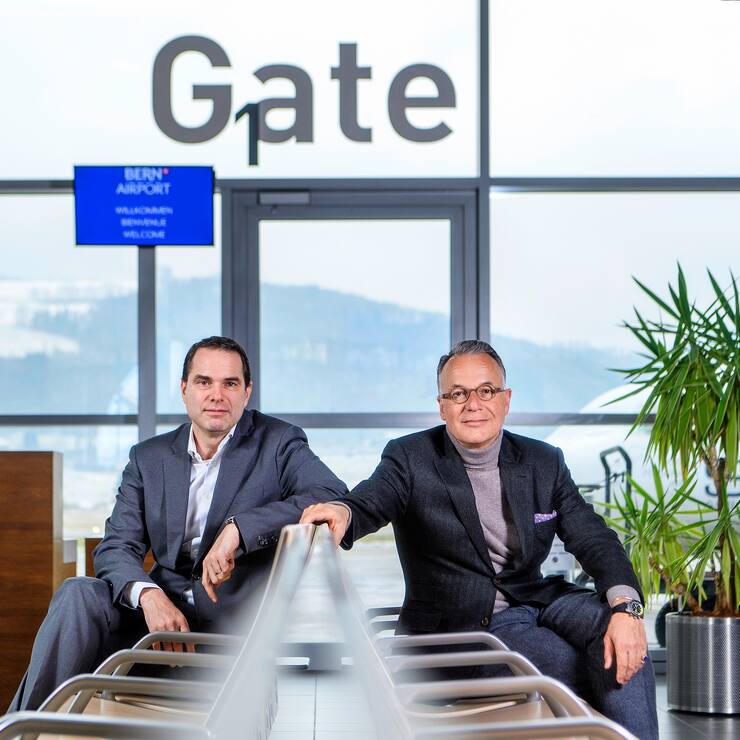 Beat Brechbühl (l.) und Jobst Wagner