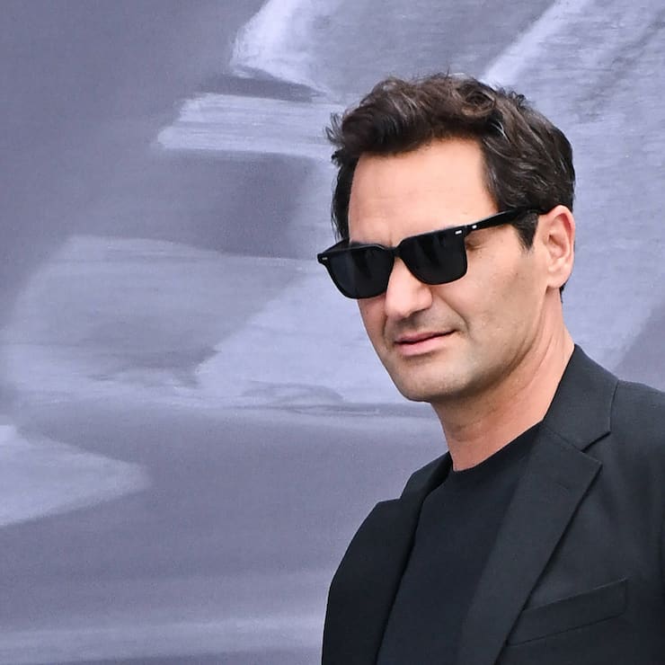 Roger Federer bei einem Anlass von Dior Ende Juni 2025 in Paris..