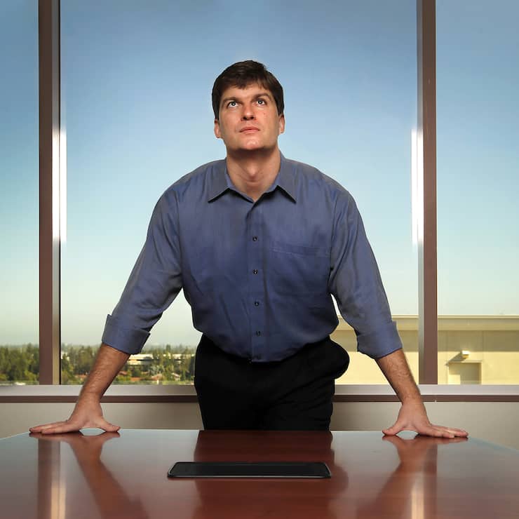 Investor und Hedgefondsmanager Michael Burry.