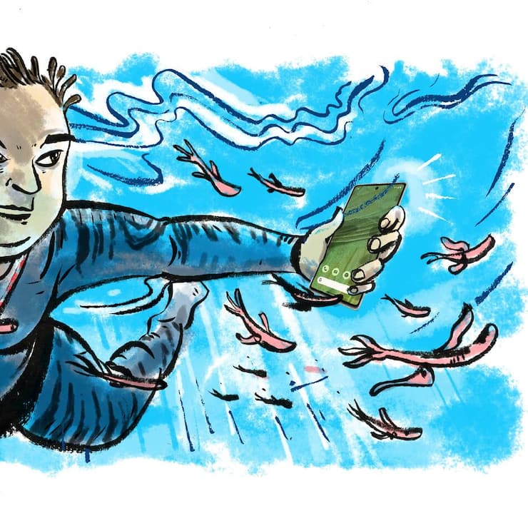 Crashtest Google-Smartphone