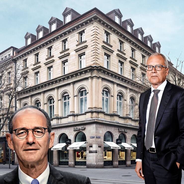 Julius Baer: Mit Romeo Lacher (rechts) ersetzt ein bodenständiger Banker den forschen Daniel Sauter.