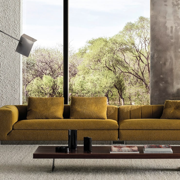 Schön, da zeitlos: Das Sitzprogramm Riley von Hannes Peer.