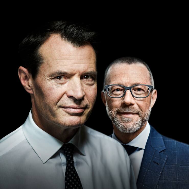 Raiffeisen VR-Präsident Guy Lachappelle und CEO Heinz Huber