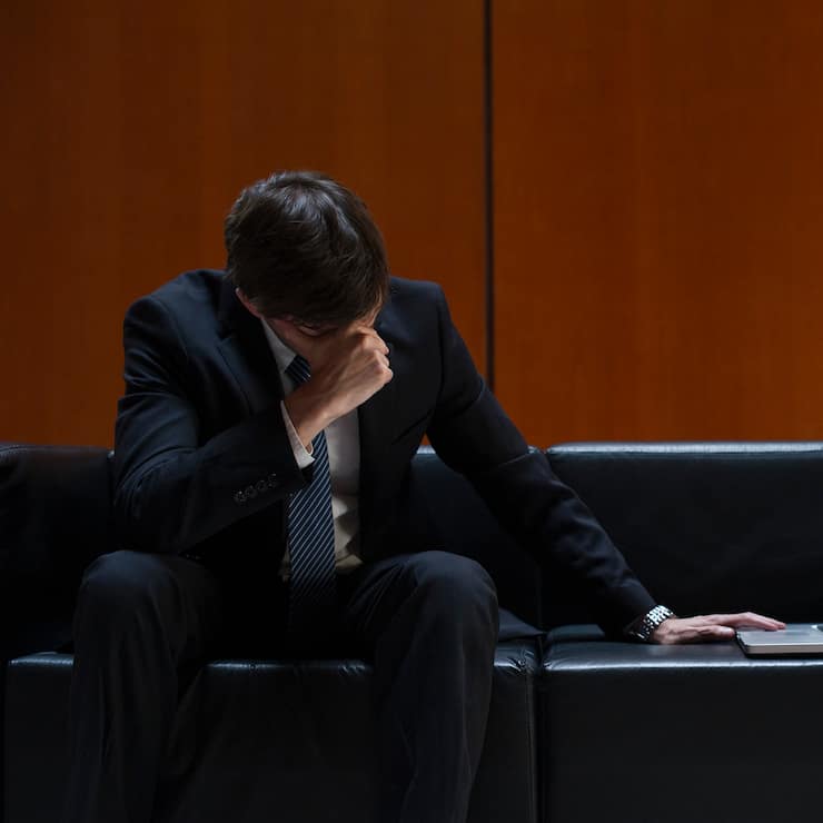 Börse Verlust Aktien Laptop