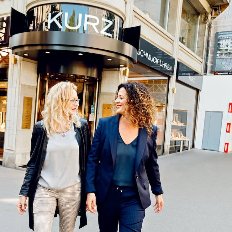 Christine Stucki und Doris Mancari Juwelier Kurz