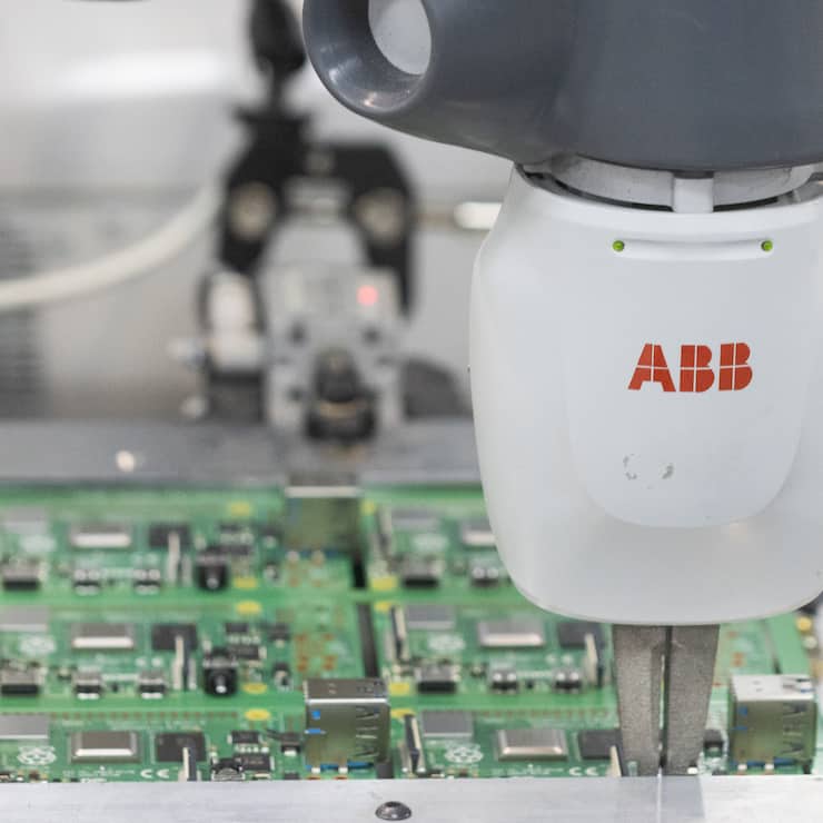 Ein Roboter von ABB.