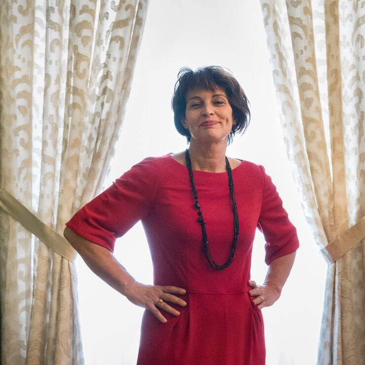 Doris Leuthard als Chefin des Eidgenössischen Departements für Umwelt, Verkehr, Energie und Kommunikation.