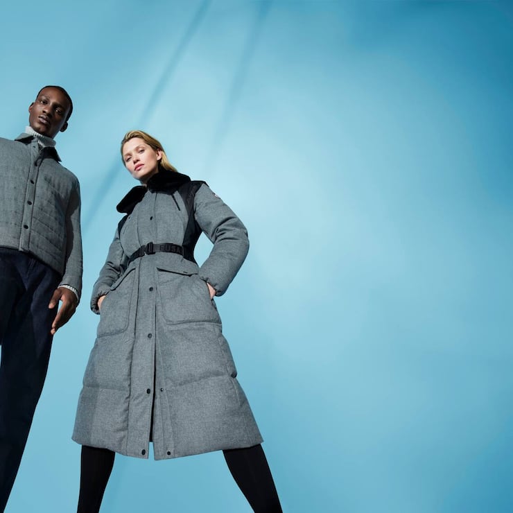 Zwei Models in Fusalp-Skibekleidung