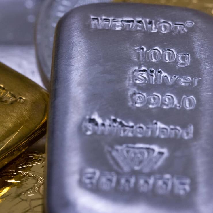 Gold_Silber_Edelmetall_Goldbarren_Silberbarren_Barren