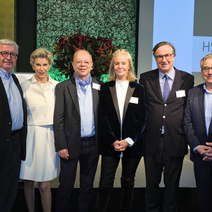 Das Organisationkomitee Christian Kooenig; Helen Zimmer-Koch; Otto C. Honegger; Gitti Hug; Alain D. Bandle; Max Becker