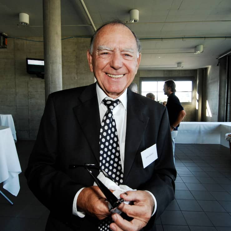 <p>Jules Kyburz prägte die Geschicke der Migros von 1971 bis 1991.</p>