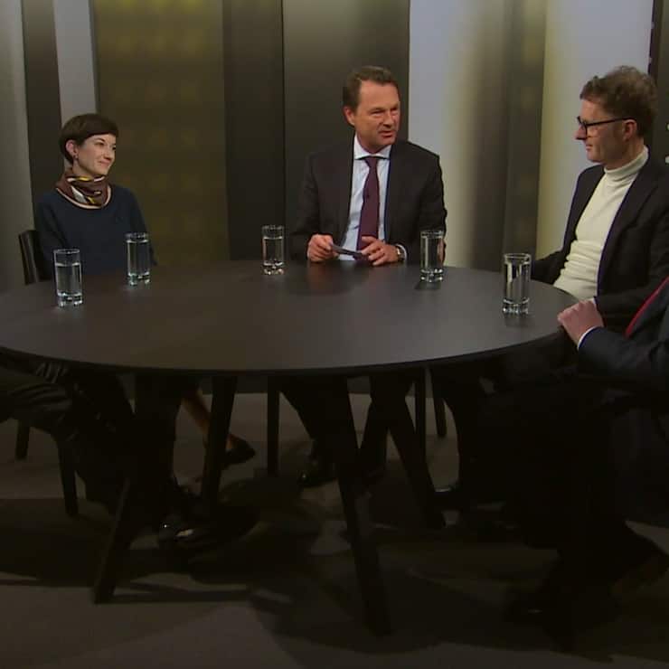 Bilanz Business Talk vom 27.01.2019 mit Dirk Schuetz, Martin Neff, Meret Gaugler, Klaus Wellershoff und Daniel Lampart