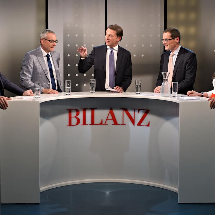 Thomas Minder, StÃ¤nderat;Ruedi Noser, StÃ¤nderat, FDP;Dirk SchÃ¼tz, Chefredaktor BILANZ;Roger KÃ¶ppel, Nationalrat, SVP;Tiana Angelina Moser, NationalrÃ¤tin, GLP