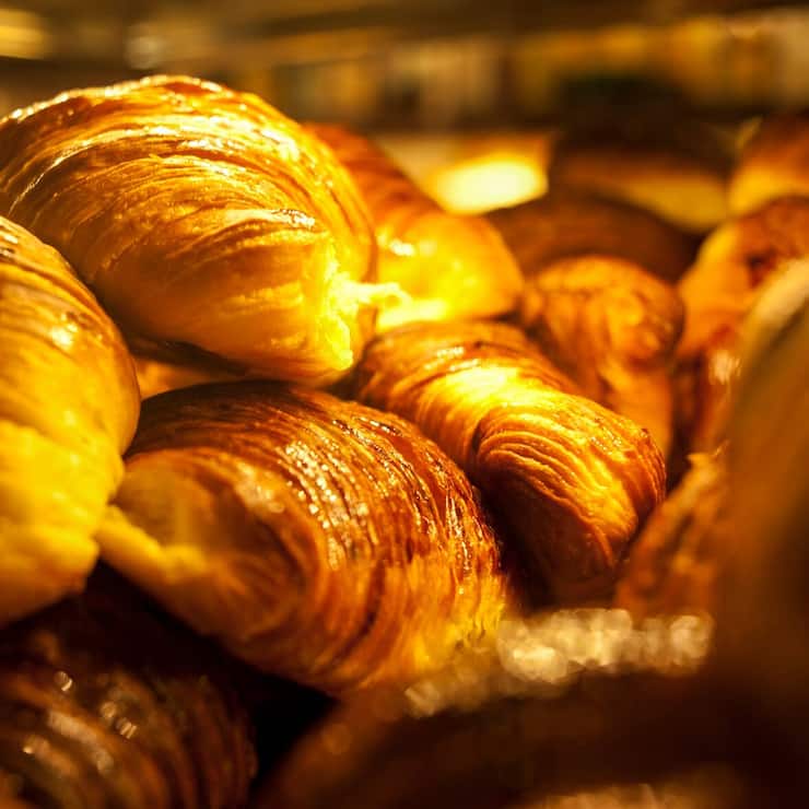 Gipfeli Croissants Backwaren