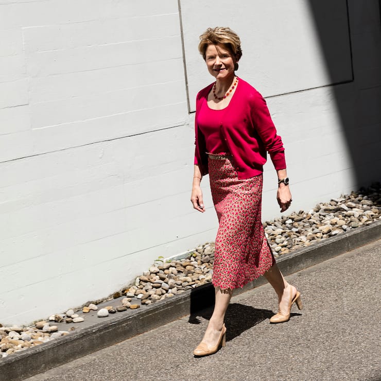 Marie-Gabrielle Ineichen-Fleisch, Direktorin des Direktorin des Staatssekretariats fÃ¼r Wirtschaft sowie Direktorin der Direktion fÃ¼r Aussenwirtschaft in Bern.