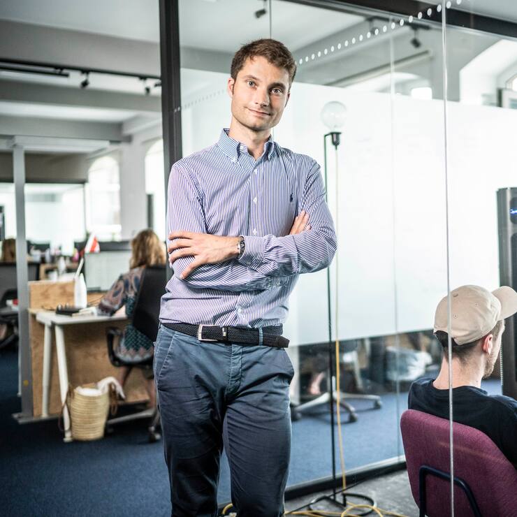 Johannes Reck ist GeschÃ¤ftsfÃ¼hrer bei GetYourGuide, einer Online-Reiseplattform. Aufnahmen am 19.06.2019 in Berlin. 
