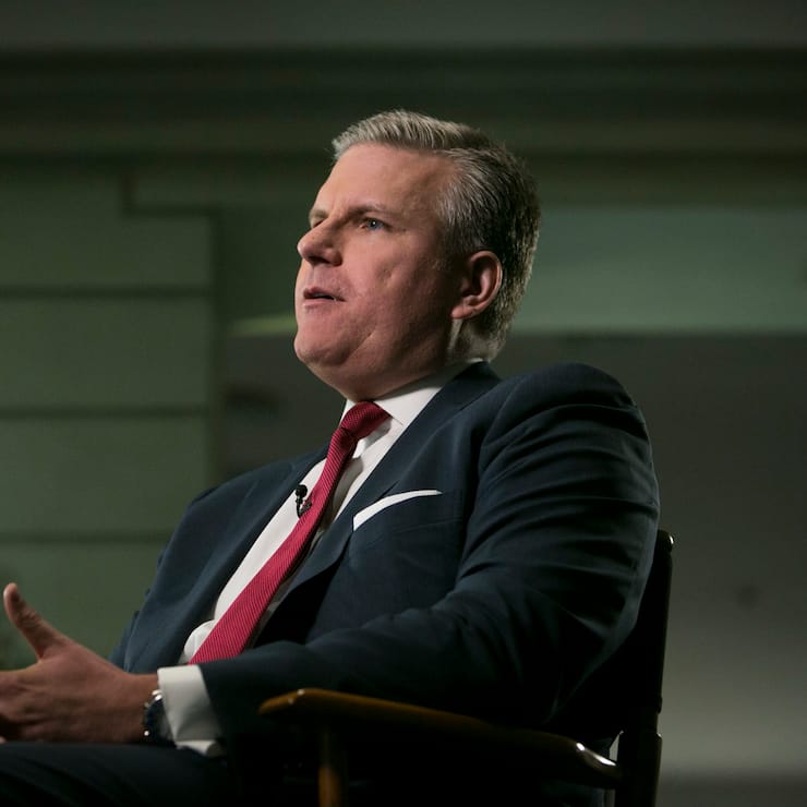 Christian Meissner, head of global corporate and investment banking at Bank of America Corp., speaks during a Bloomberg Television interview in New York, U.S., on Tuesday, May 27, 2014. Meissner spoke about the bank's involvement in sports-franchise transactions, corporate mergers and acquisitions, and the outlook for investment banking. Photographer: Scott Eells/Bloomberg *** Local Caption *** Paul Stefanick