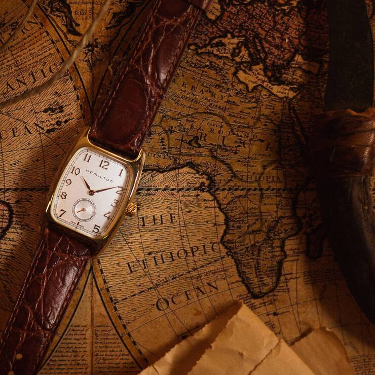 Hamilton Boulton in Indiana Jones, Uhren