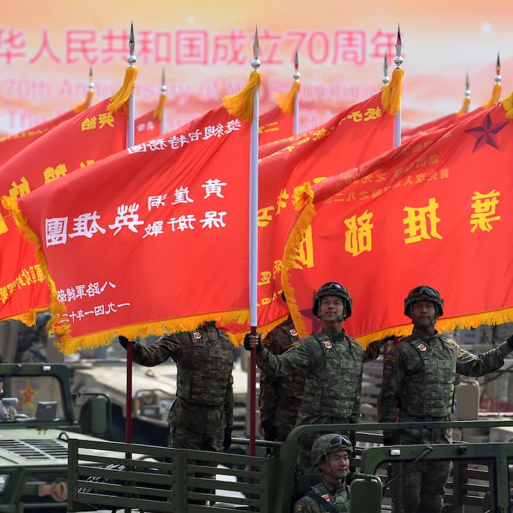Militaerparade China