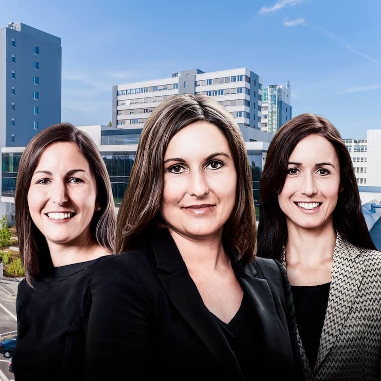 Die Buehler-Schwestern Jeannine Martina Bühler, Karin Bühlern und Maya Bühler