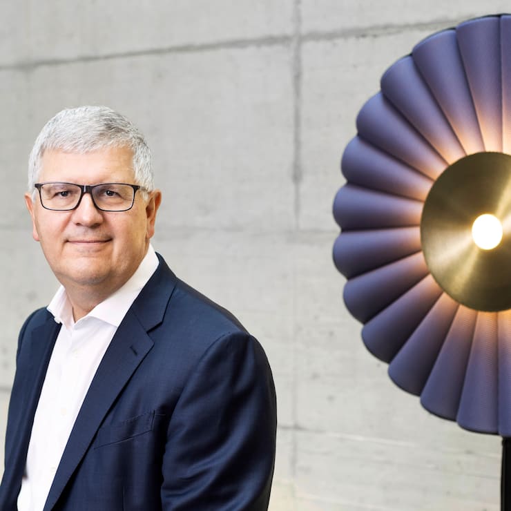 Stefan Maeder, Verwaltungsratspraesident der Mobiliar, posiert fuer ein Portrait, in Zuerich, am Freitag, 7. Juli 2023. (c) Dominic Steinmann