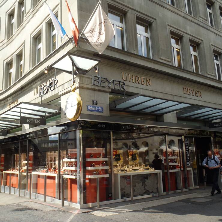 Beyer an der Zürcher Bahnhofstrasse: Ältestes Uhrengeschäft der Welt