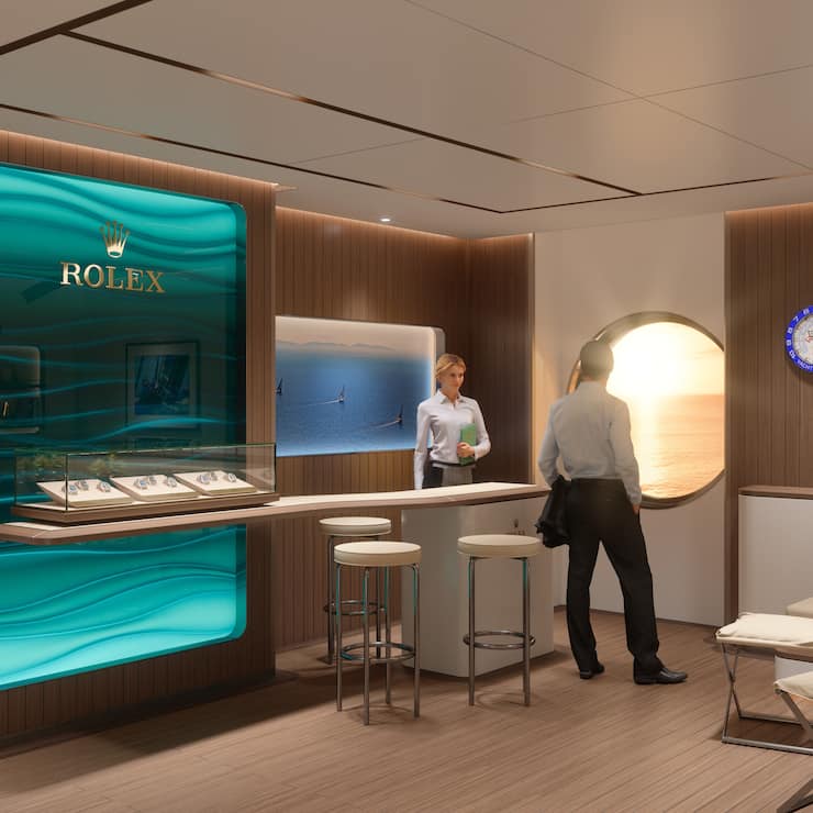 Rolex-Boutique auf Explora I