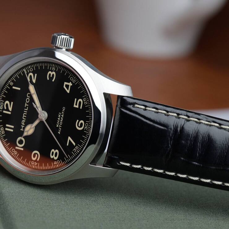 Khaki Field Murph 38 MM von Hamilton