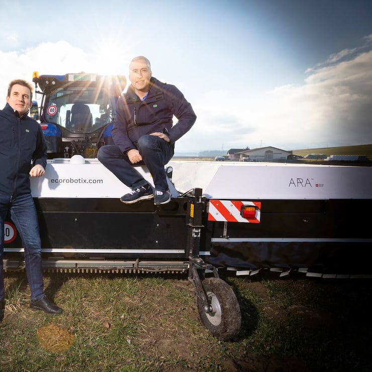 Aurélien Demaurex (rechts) und Steve Tanner
