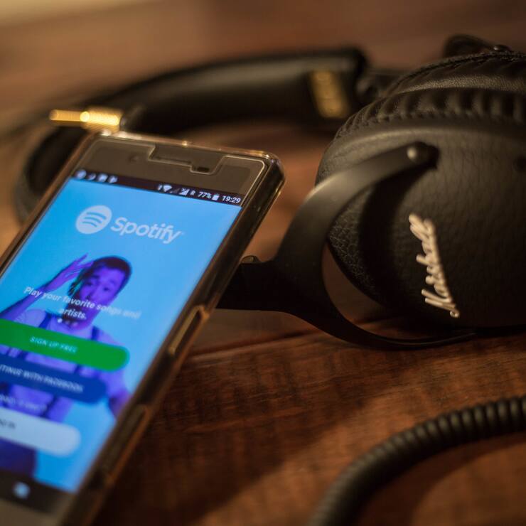 BANGKOK, THAILAND - 2018/05/26: The Spotify application seen displayed on a Sony smartphone. (Photo by Guillaume Payen/SOPA Images/LightRocket via Getty Images)