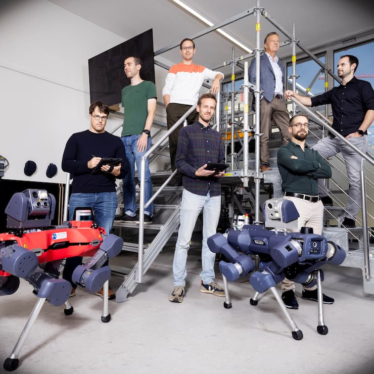 Christian Gehring, Samuel Bachmann, Andreas Lauber, Remo Diethelm, Hanspeter Fässler, Péter Fankhauser, Marco Hutter (von links).