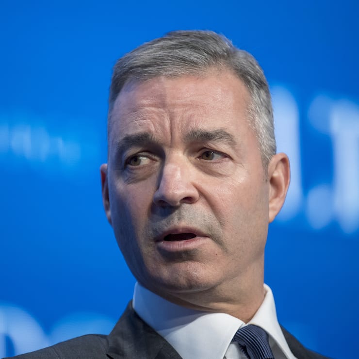 Daniel Loeb, chief executive officer of Third Point LLC, speaks during the Skybridge Alternatives (SALT) conference in Las Vegas, Nevada, U.S., on Thursday, May 18, 2017. The SALT Conference facilitates balanced discussions and debates on macro-economic trends, geo-political events and alternative investment opportunities for the year ahead. Photographer: David Paul Morris/Bloomberg