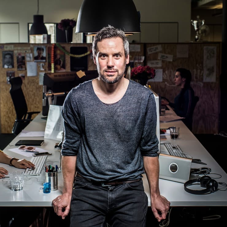 09.04.18; Zuerich; Portrait Livio Dainese; Portrit von Livio Dainese, der Kreativchef und Co-CEO von Wirz. Â© Valeriano Di Domenico