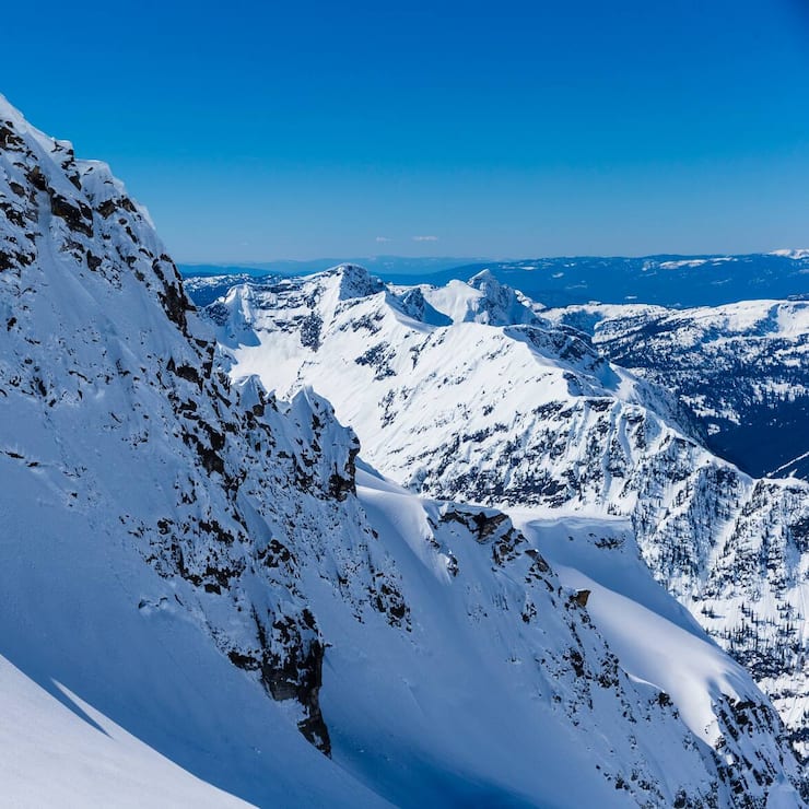 Kanada Berge Ski Tiefschnee
