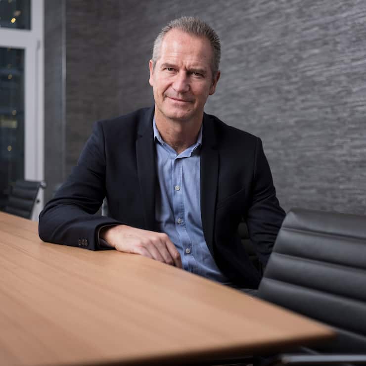 Marco Gadola, Verwaltungsratspraesident von Calida, posiert fuer ein Portrait am 2. Dezember 2019 in Zuerich. (KEYSTONE/Christian Beutler)