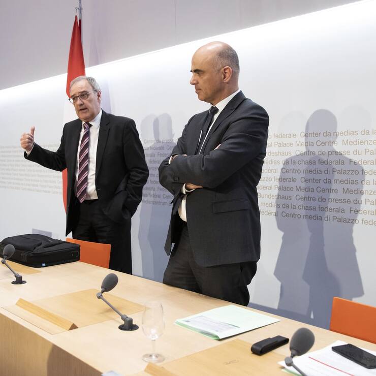 Ueli Maurer - Guy Parmelin - Alain Berset